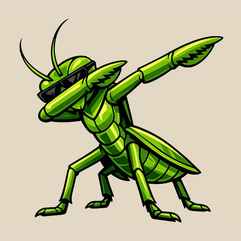 Dabbing Praying Mantis