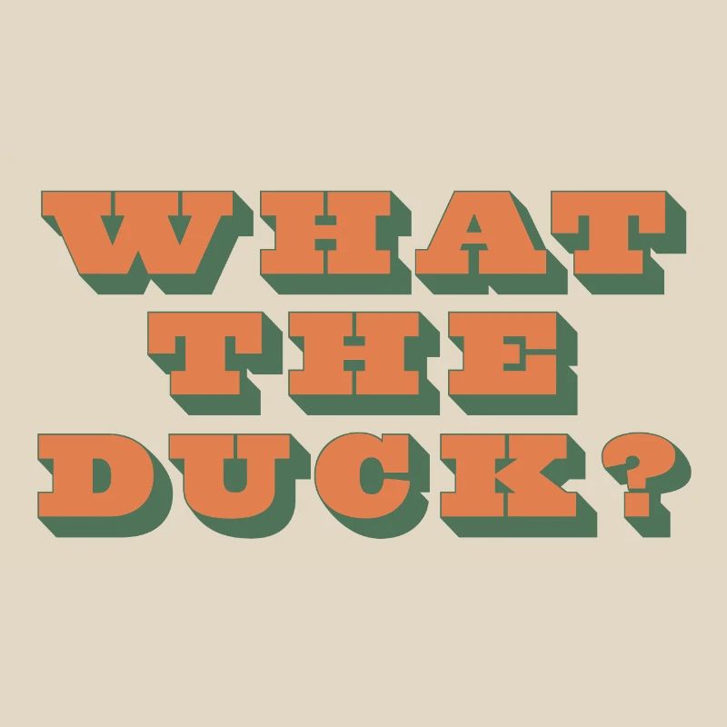Qu’est-ce que c’est que le canard ?!