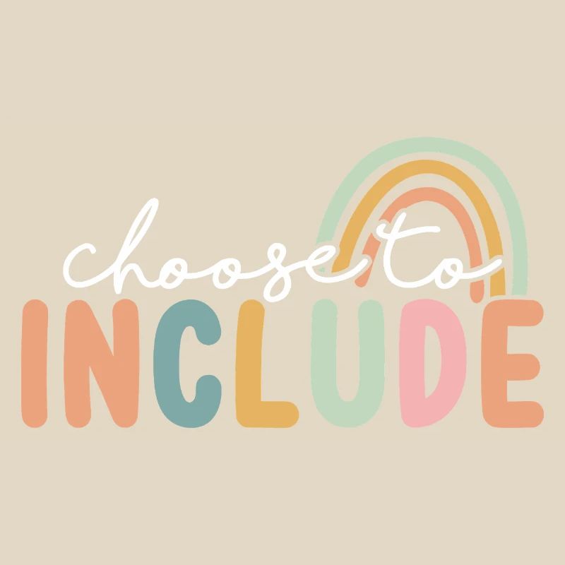 Choose It To Include Rainbow