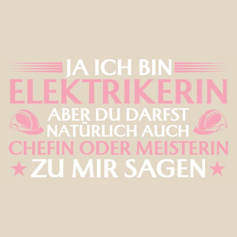 Elekterikerin Chefin oder Meisterin - Handwerkerin