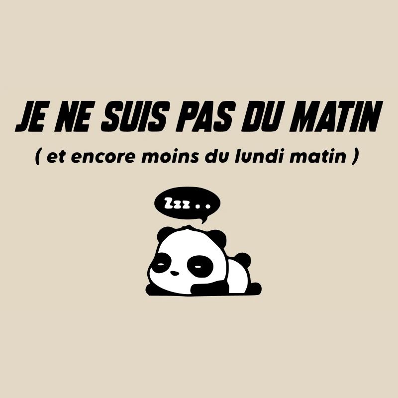 Sleeper Panda Illustration