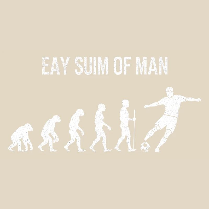 Soccer Evolution - Retro Soccer Player Design