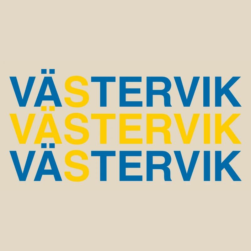 VÄSTERVIK Suède Sverige Suède Drapeau
