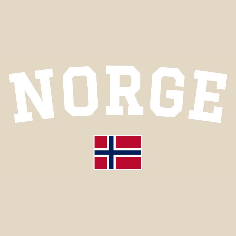 Norway Flag Design White