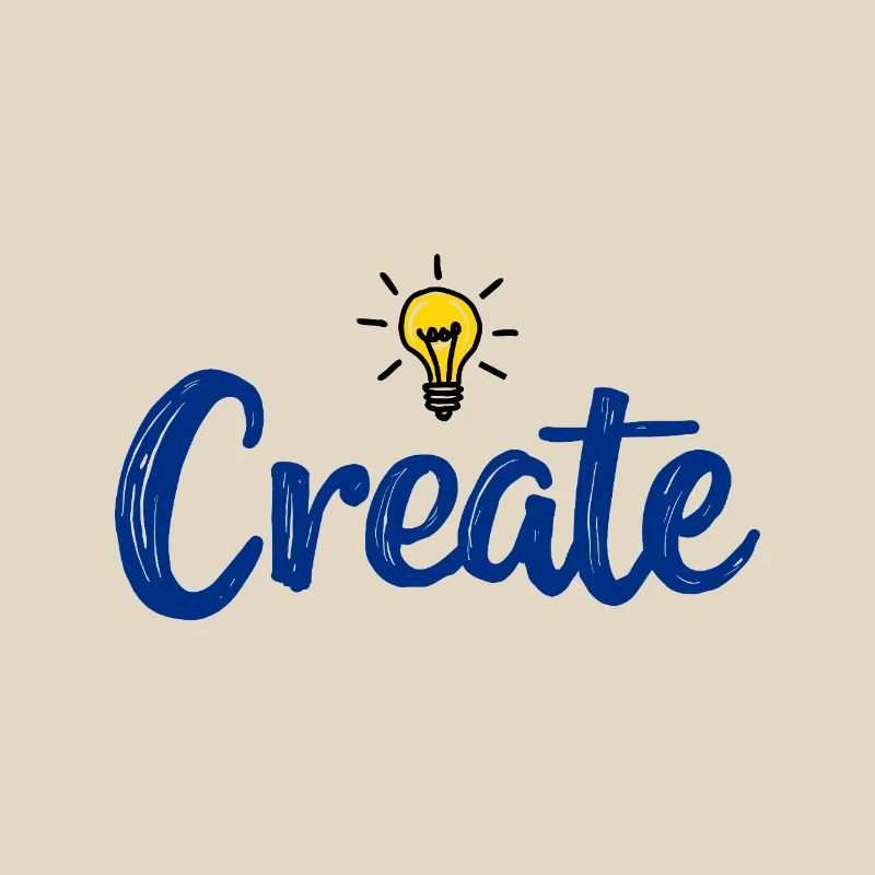 Create Lettering with Glowing Light Bulb