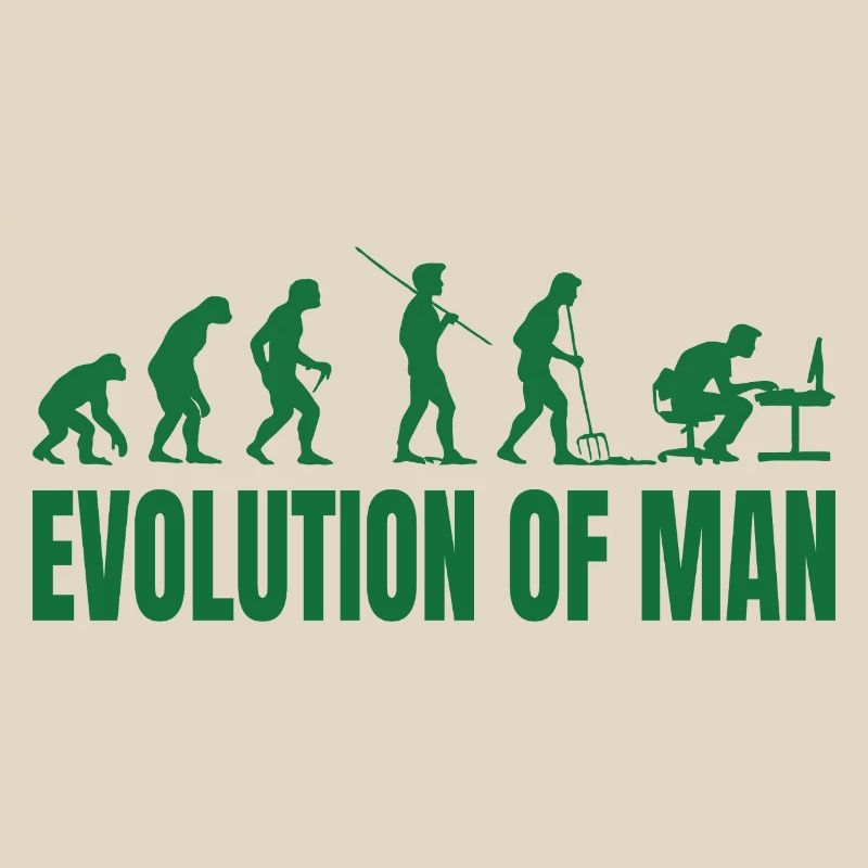 Evolution of Man Programmierer IT