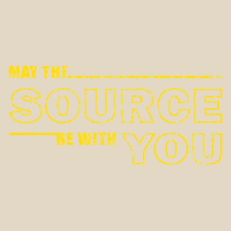 Que la source soit avec vous – Geek Tee