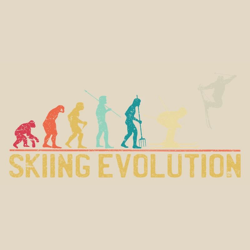 Skiing Evolution: From First Steps to Freestyle