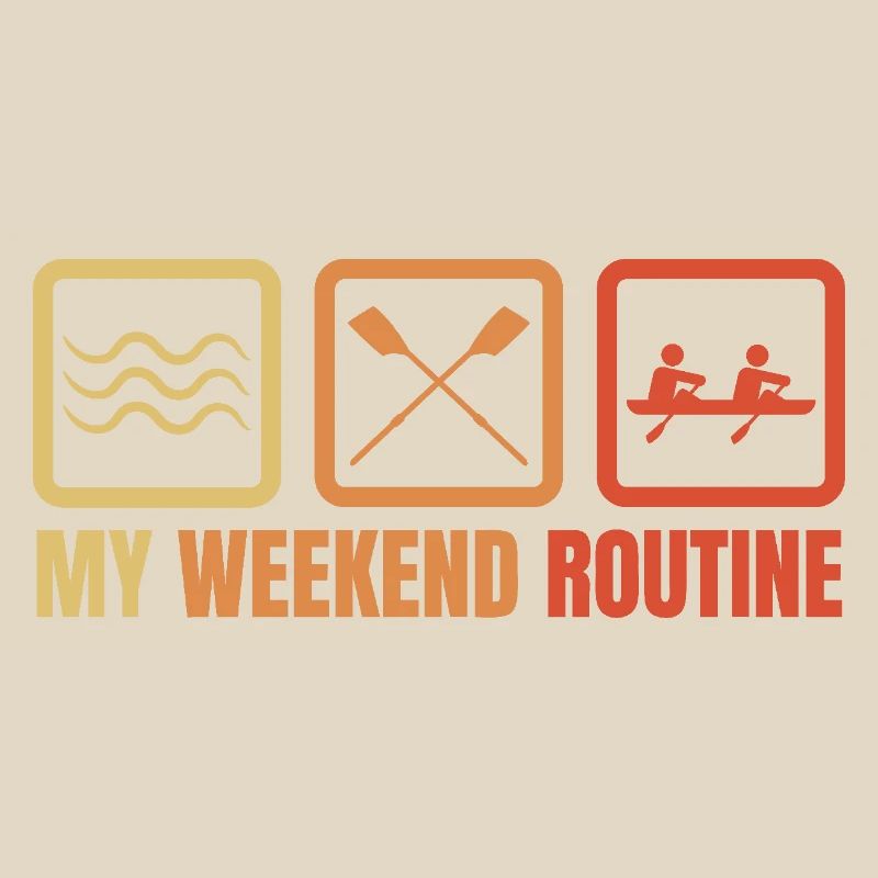 Routine du week-end de rameur