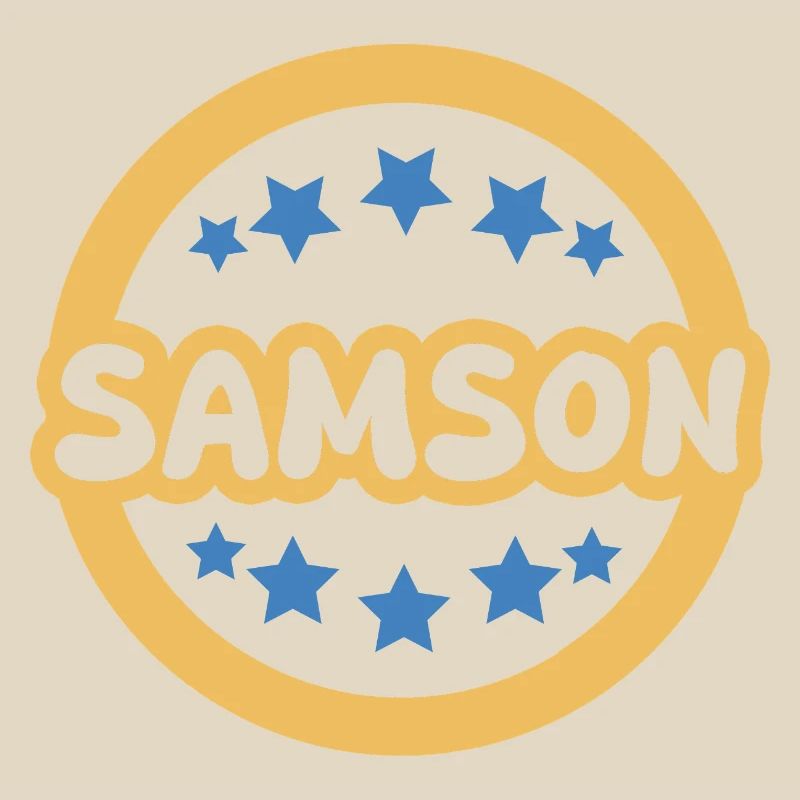 Lettrage Galactic Sampson pour Samson