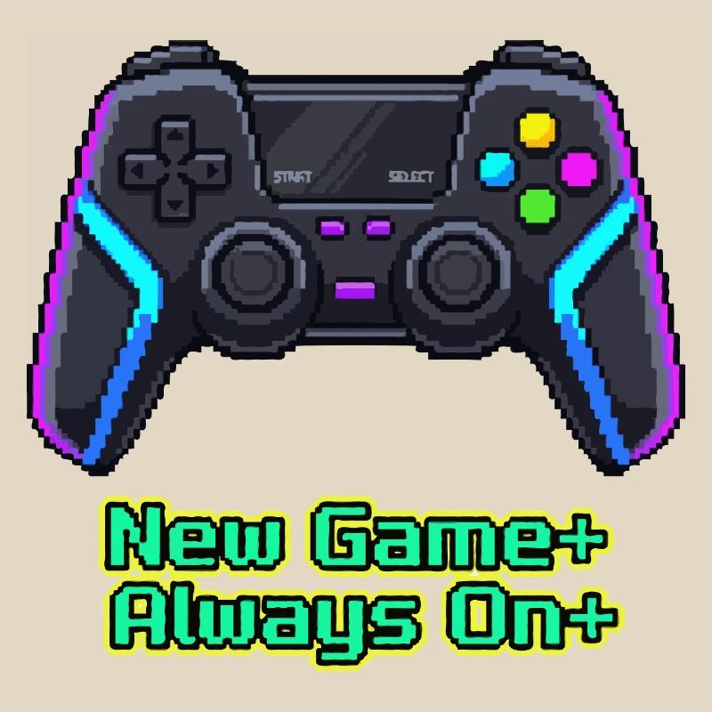 Neon Pixel Controller New Game Plus