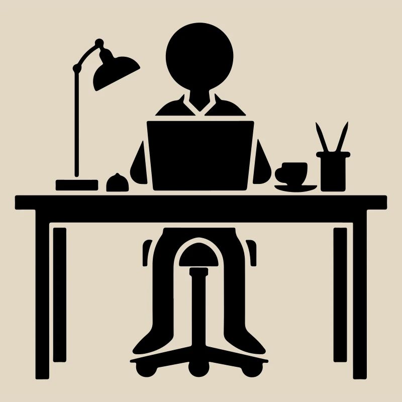 Worker Computer Job Office Learning