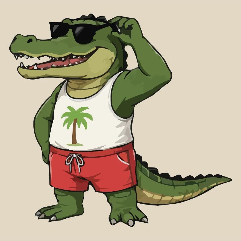 Crocodile Comic