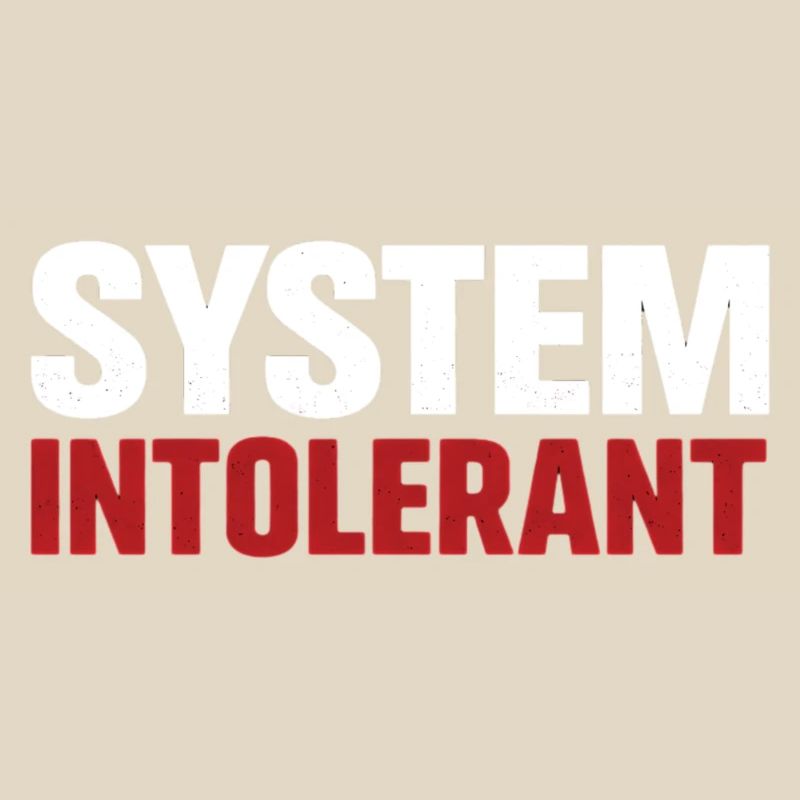 System Intolerant – Starkes Statement Design