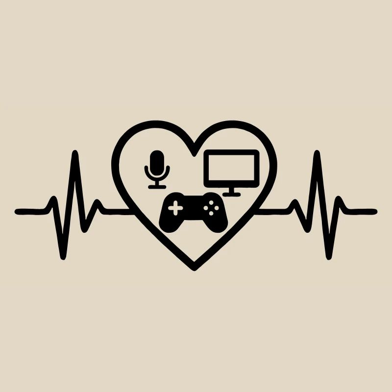 Streaming Gamer Heart Micro Screen Controller