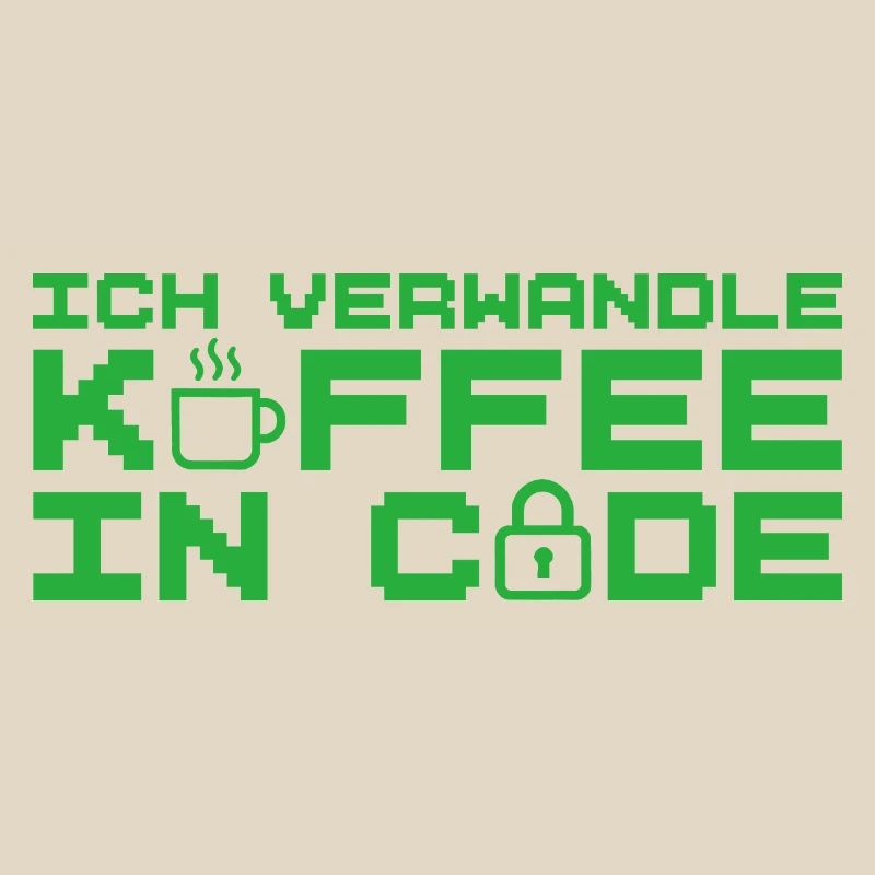 Informatik Verwandle Kaffee in Code Programmierer