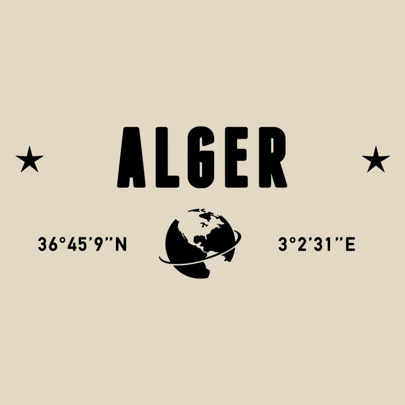 Algiers Algeria Coordinates Planet Earth