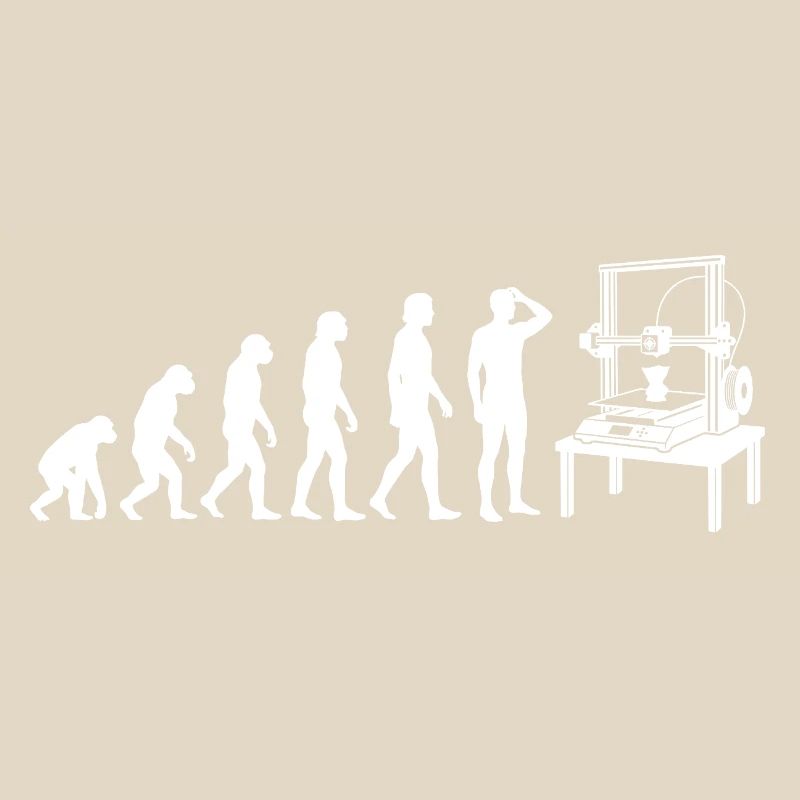 3D Printing Evolution – From Monkey to Maker
