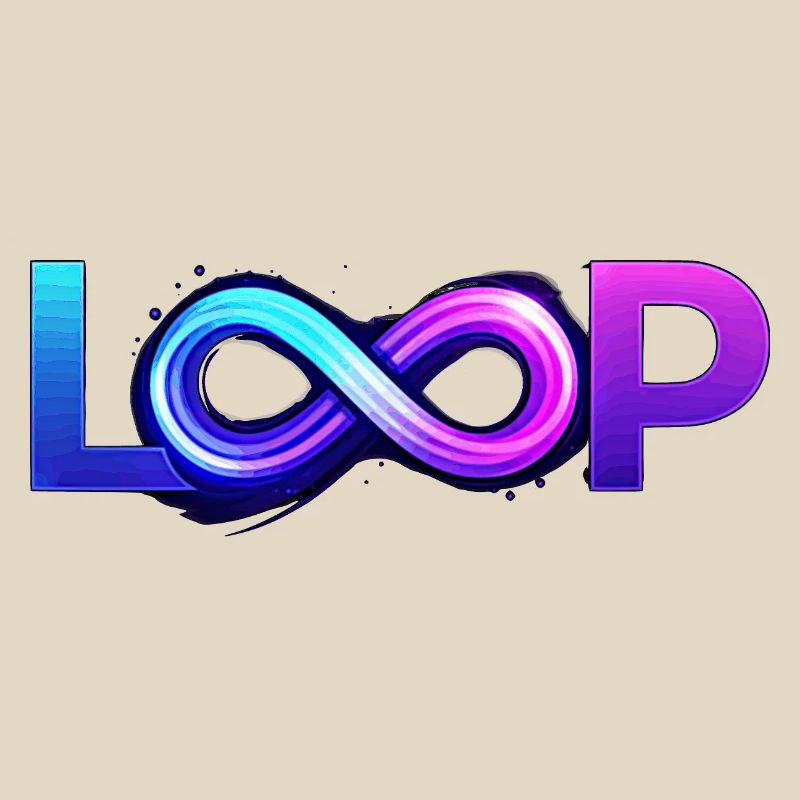 Neon Loop Infinity