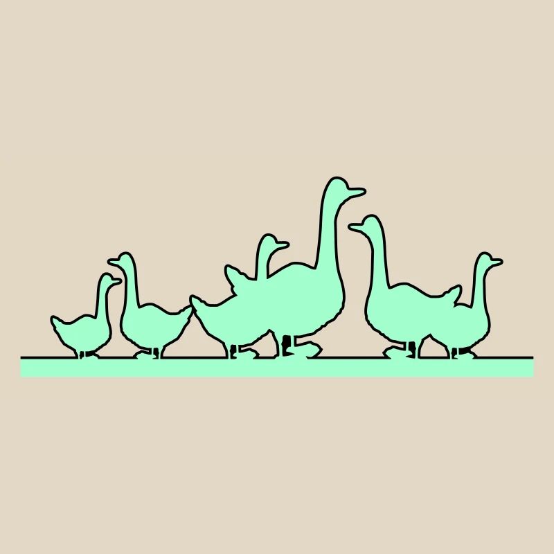 Enten Gänse
