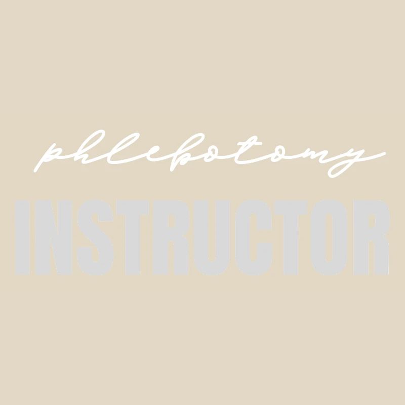 Phlebotomy instructor