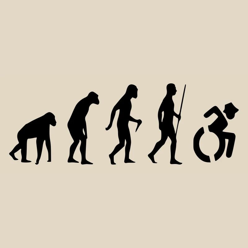 Evolution Rollstuhl. Die Rollstuhl-Evolution *