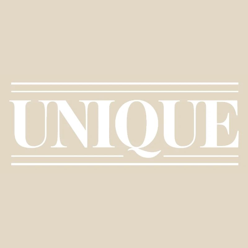 unique unique unique self-worth unique