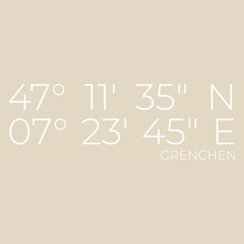 Coordinates Grenchen, Switzerland