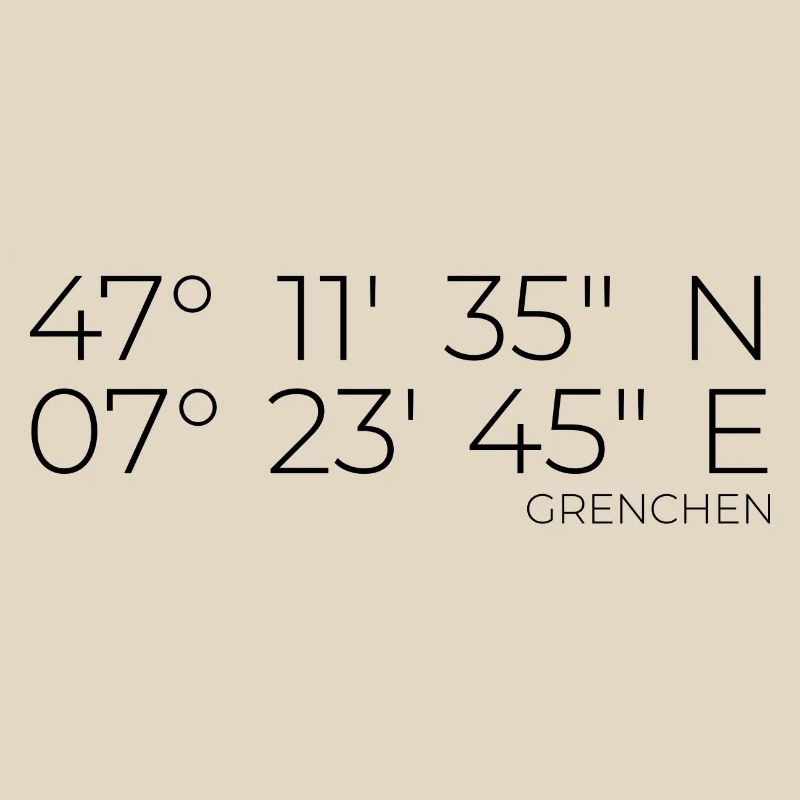 Coordinates Grenchen, Switzerland