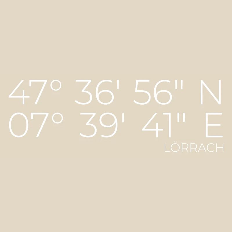 Coordinates Lörrach