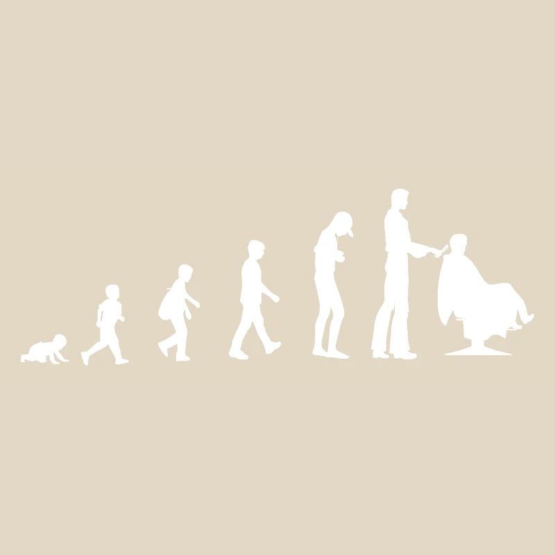 Évolution du bébé au coiffeur
