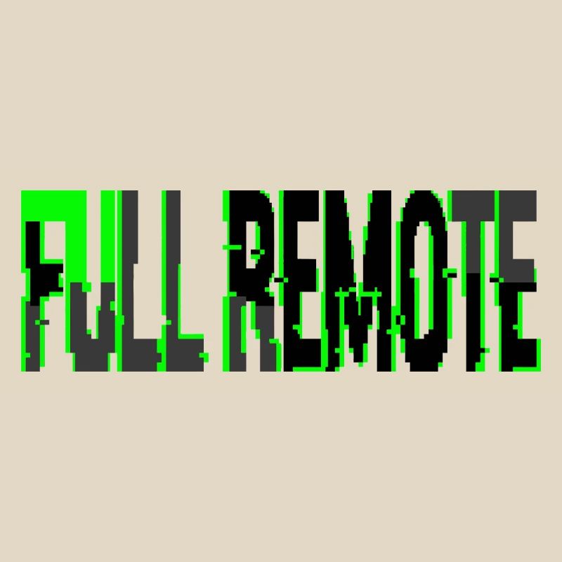 Telearbeit Total Style Glitch Informatique