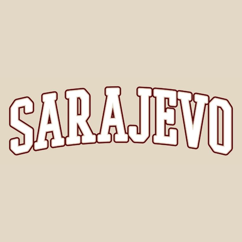 Sarajevo Bold Lettering