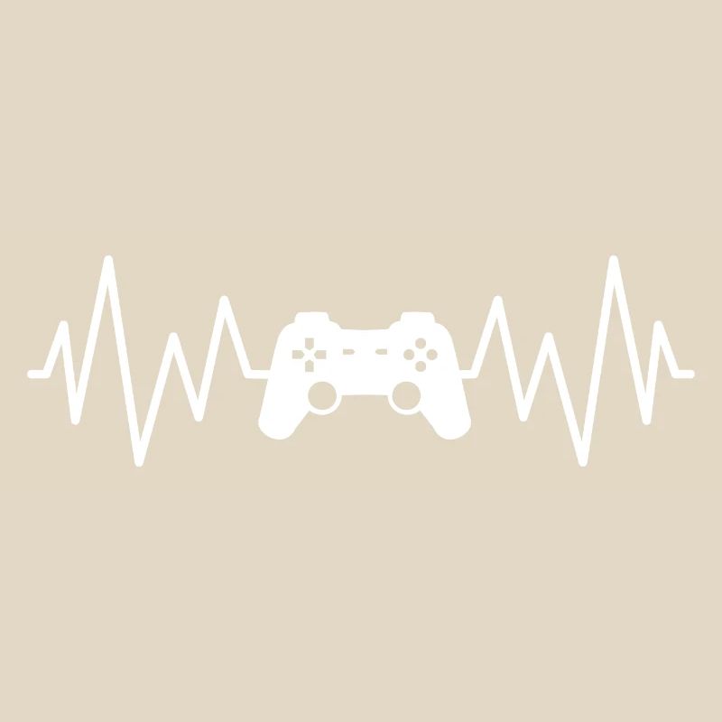 Gamer Rhythm: Controller and Heart