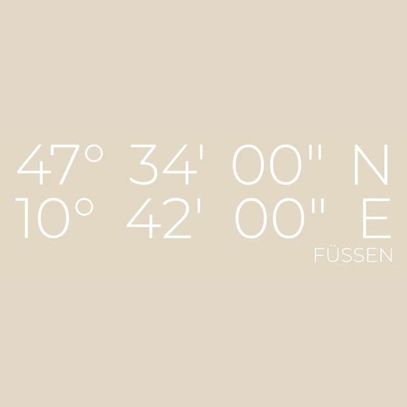 Coordinates Füssen