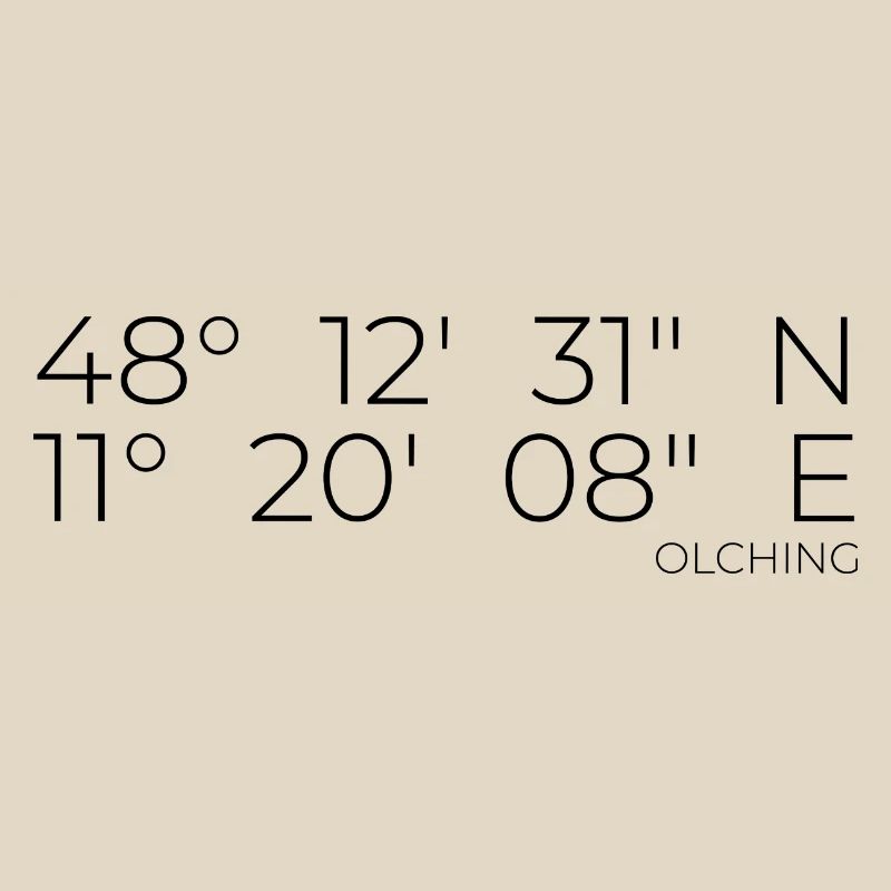 Coordinates Olching Bavaria
