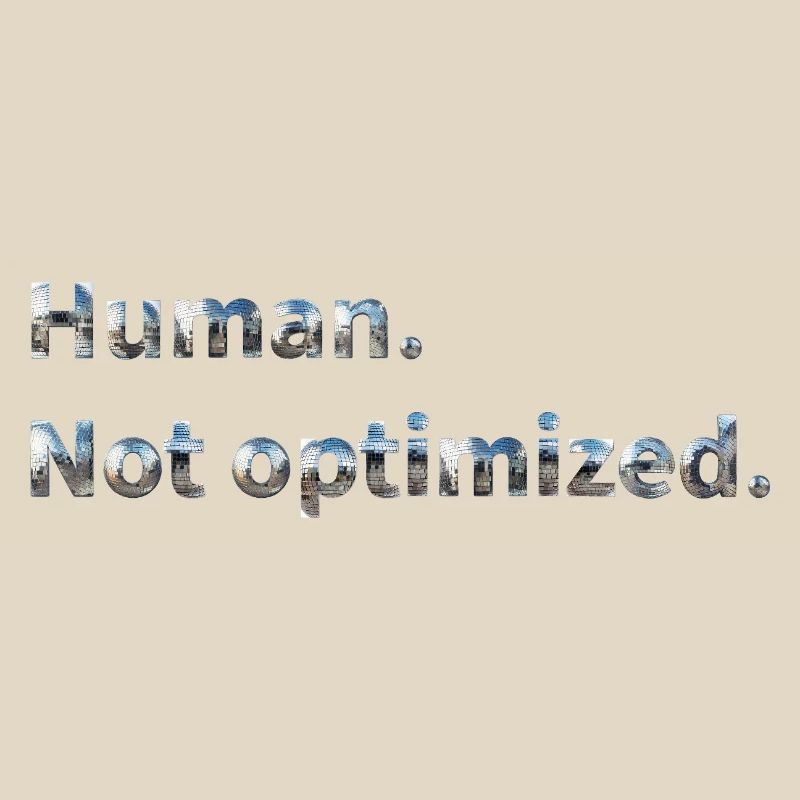 Human. Not optimized.