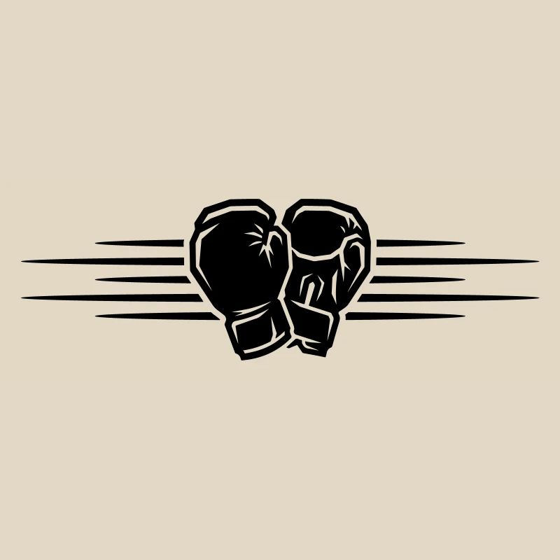 Logo de l’icône des gants de boxe