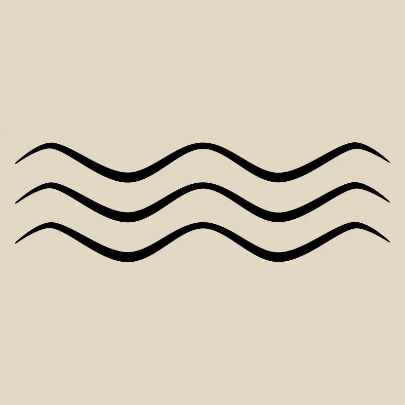 Symbol wave triple