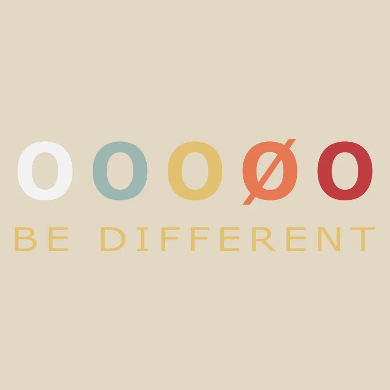 Ø Be Different Denmark Pride Norway Retro