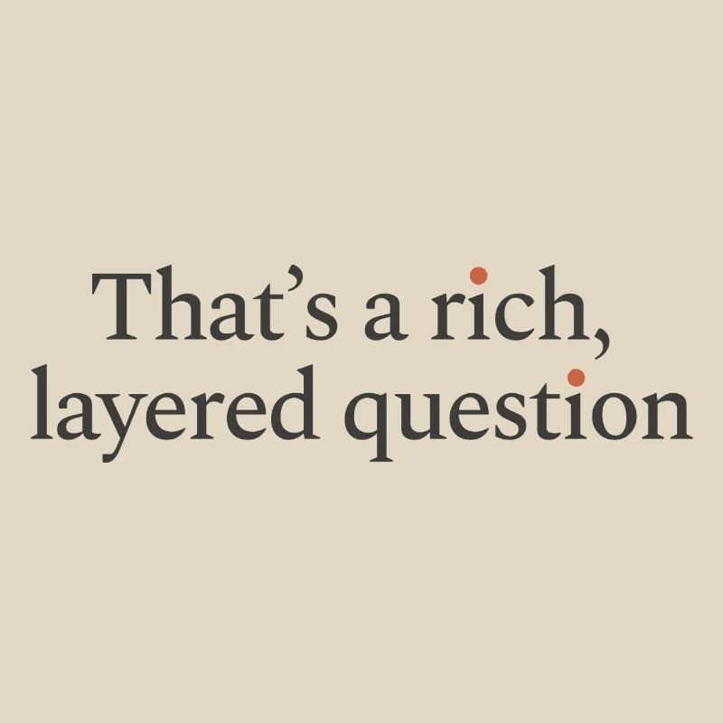 C’est une question riche et complexe