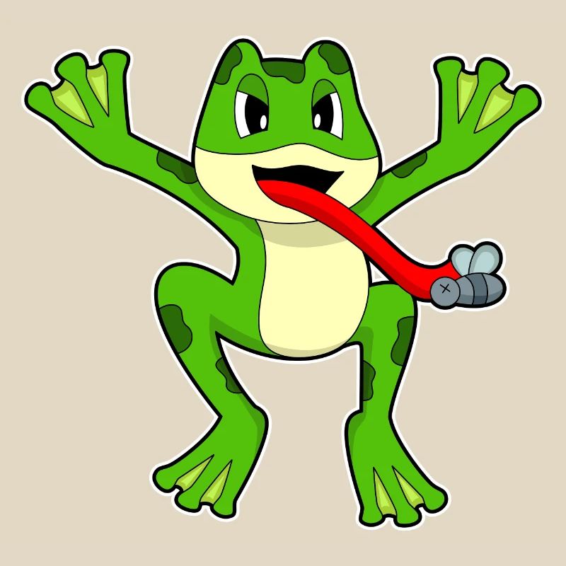Frosch Fliege