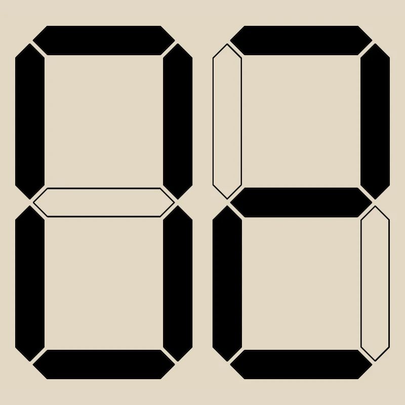 NUMMER 02 Null Zwei Geburtstag Geschenk Digital