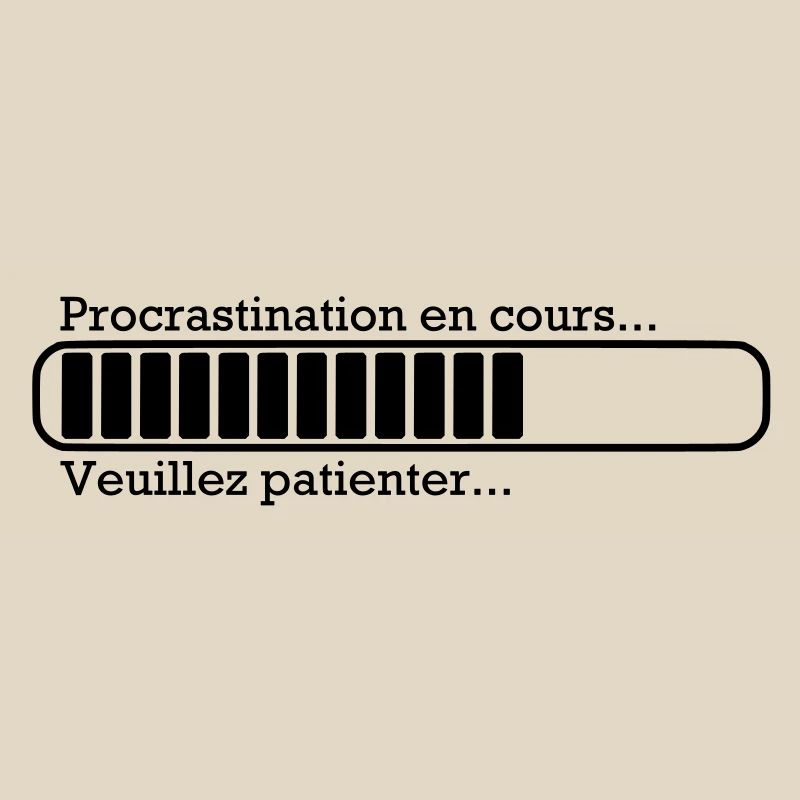 Procrastination in progress ...