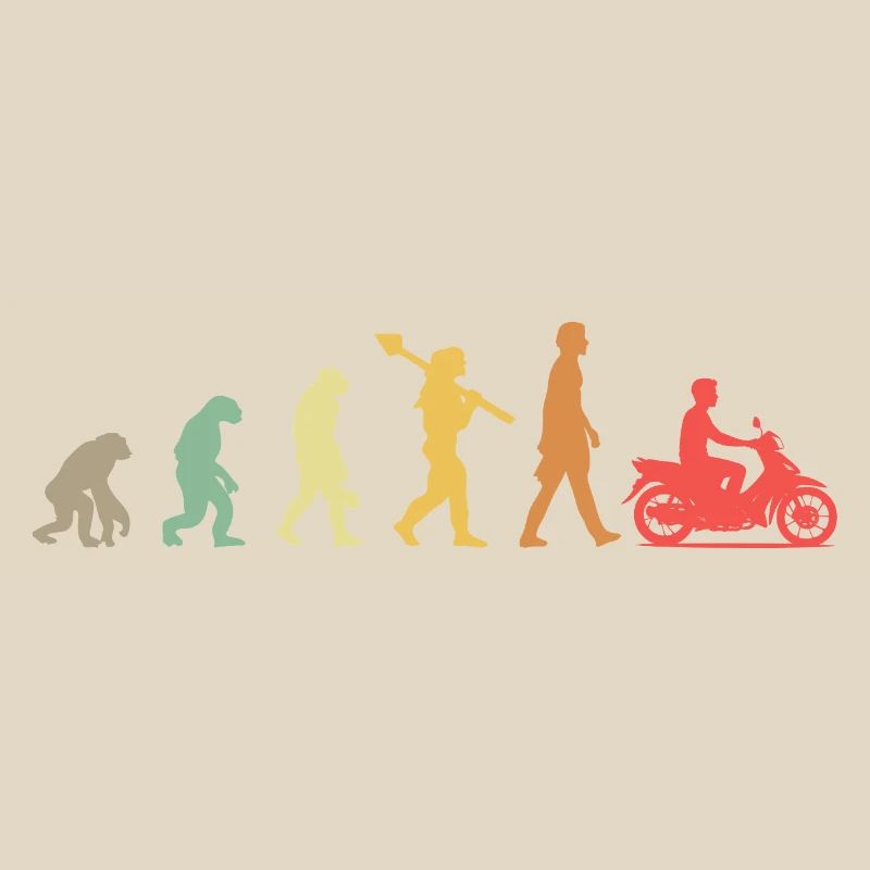 Evolution Moped Moped Driver