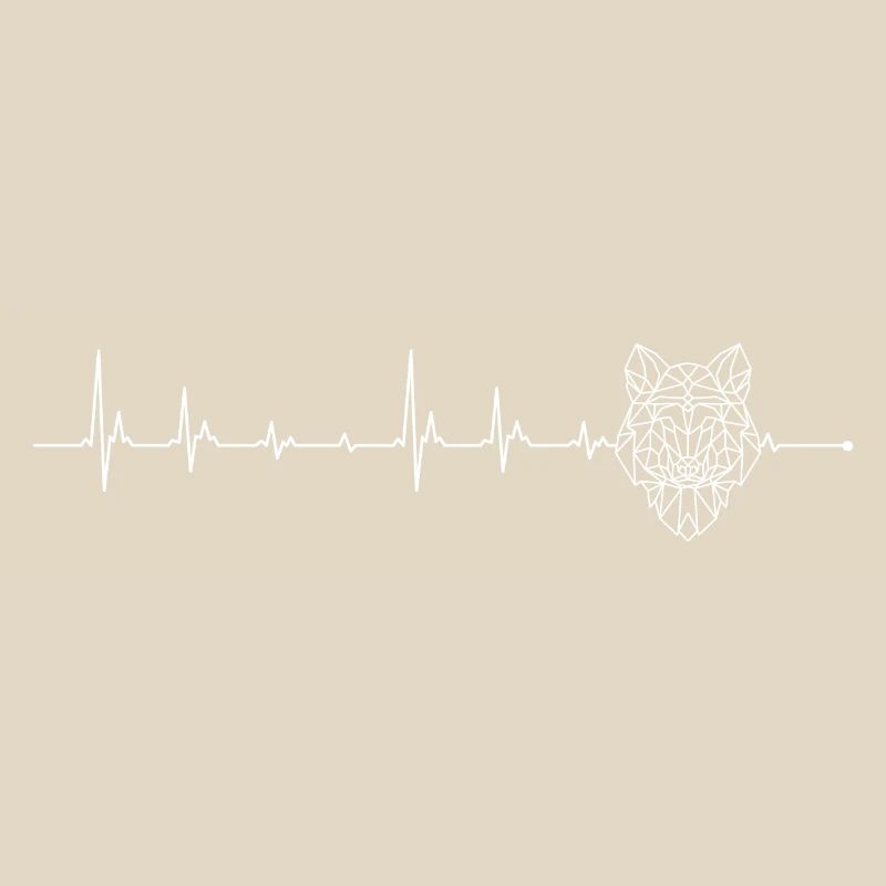 Geometric Wolf ECG Pulse