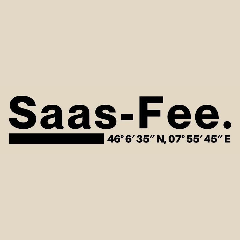 Saas-Fee coordinates Valais Switzerland