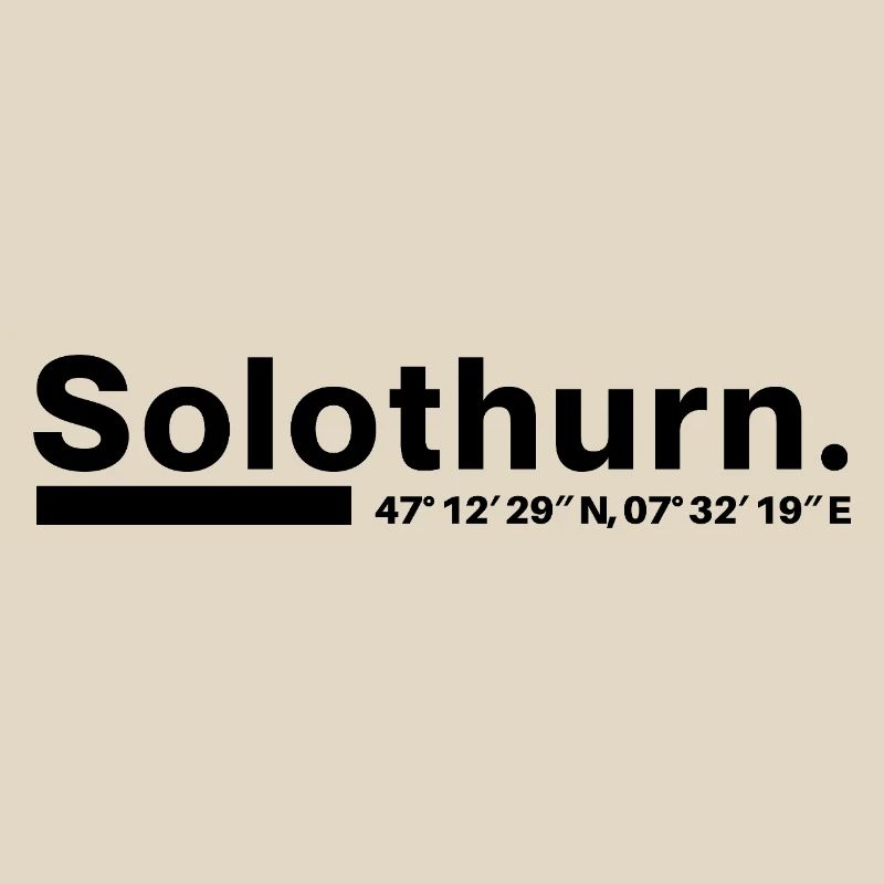 Solothurn Koordinaten Kanton Schweiz