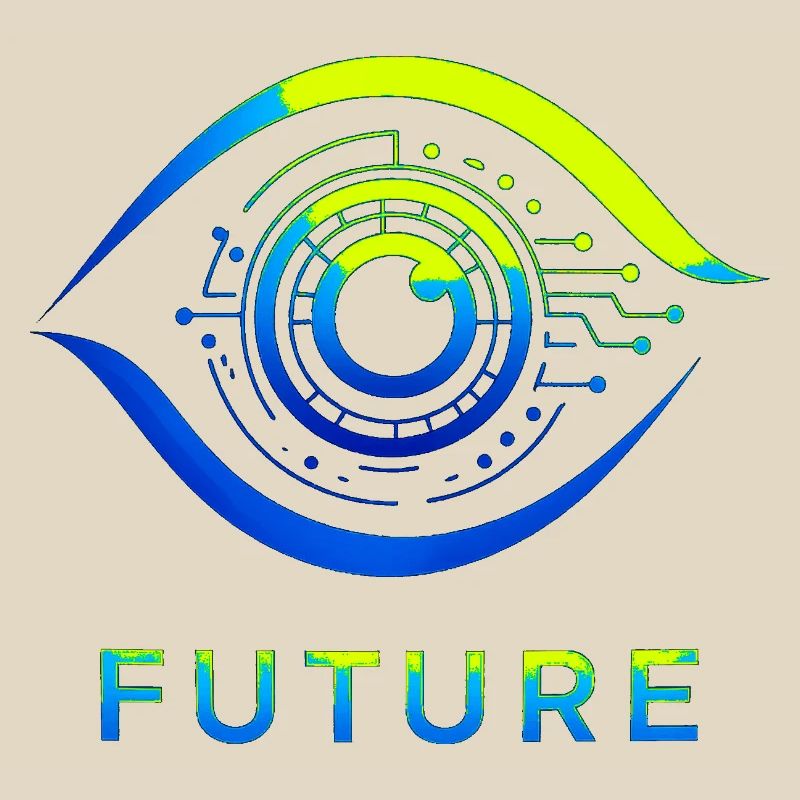 Futuristic Circle Technology Design