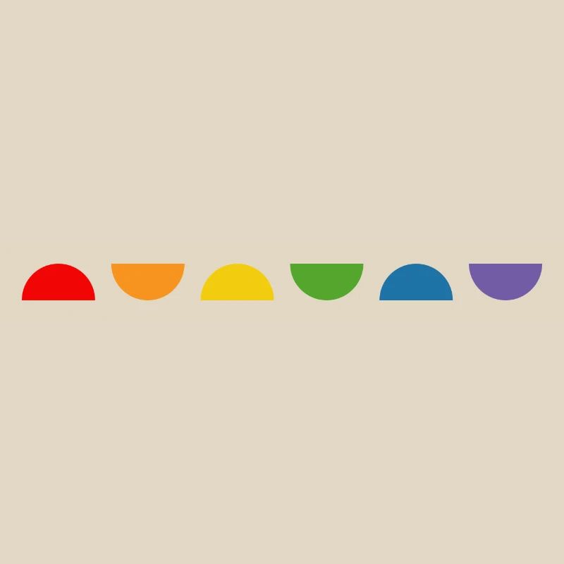 Rainbow Semicircle